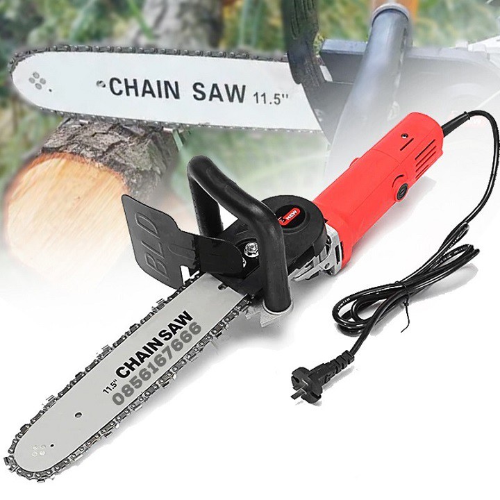 Bộ lưỡi cưa xích gắn máy mài Chain Saw 2 trong 1