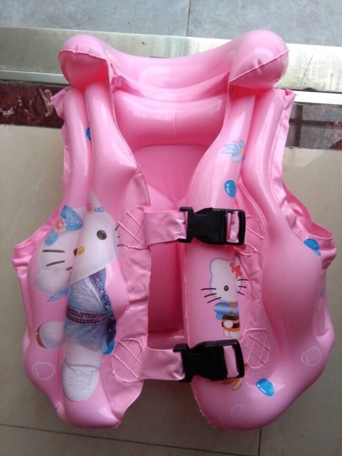 Áo phao bơi hoạt hình cho bé.