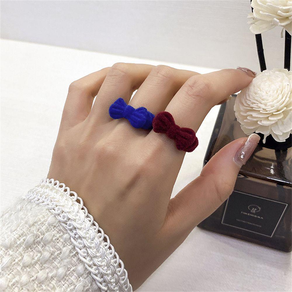 Nhẫn Nhung Hình Trái Tim Hàng Mới Làm Quà Tặng Valentine