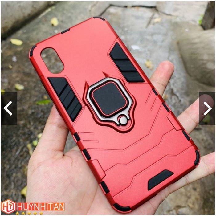 Ốp lưng Xiaomi Mi 8 , MI 8 Pro chống sốc Iron Man Ver 2 (Iring mới 2018) (full màu)