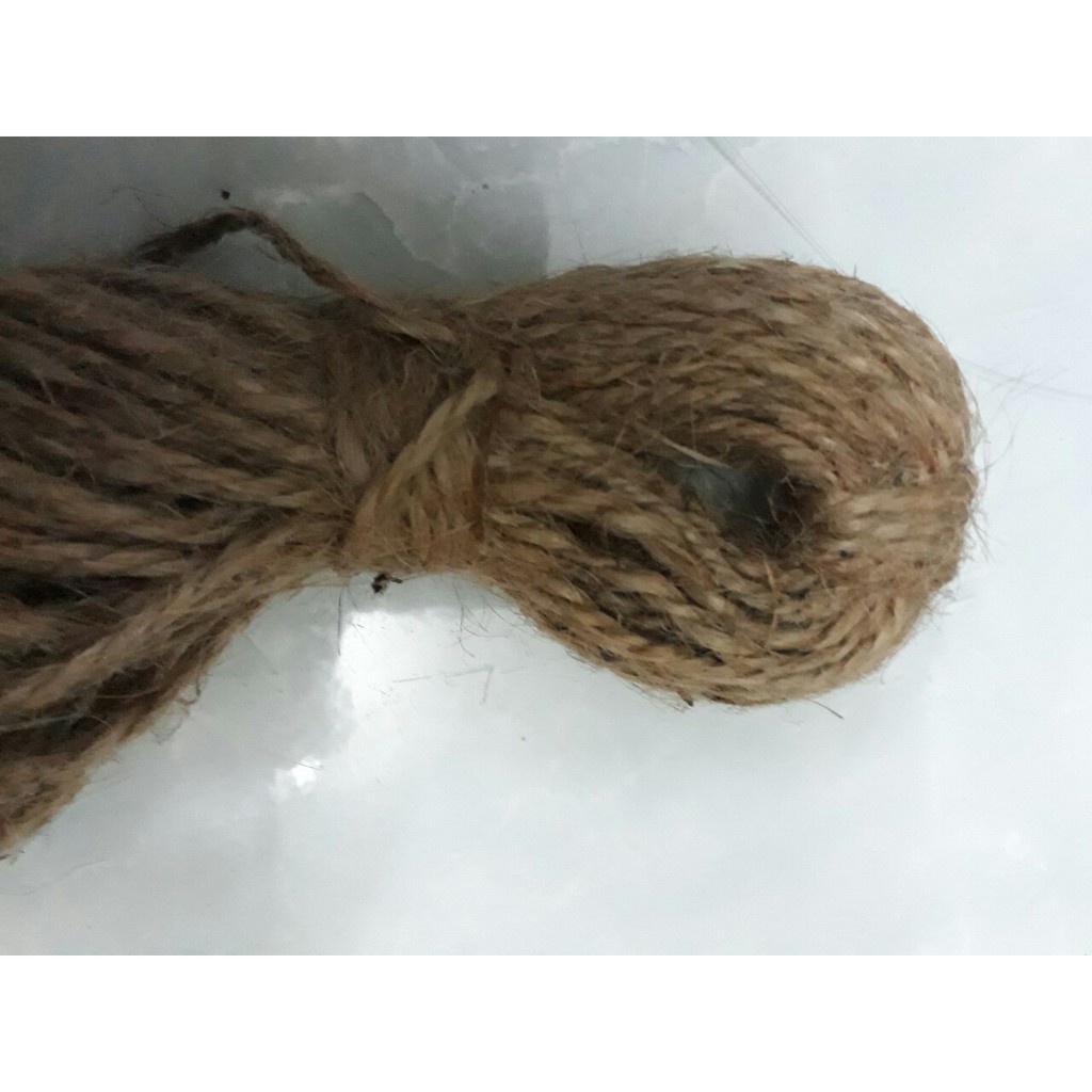 Bó 10m dây thừng size 1/1.5/2/2.5mm trang trí
