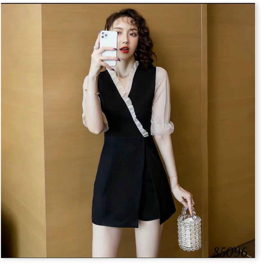 SET BỘ ĐỒ PHỐI VOAN NỮ NGẮN SIÊU XINH , ĐẸP , TÔN DÁNG KOKO MI STORE