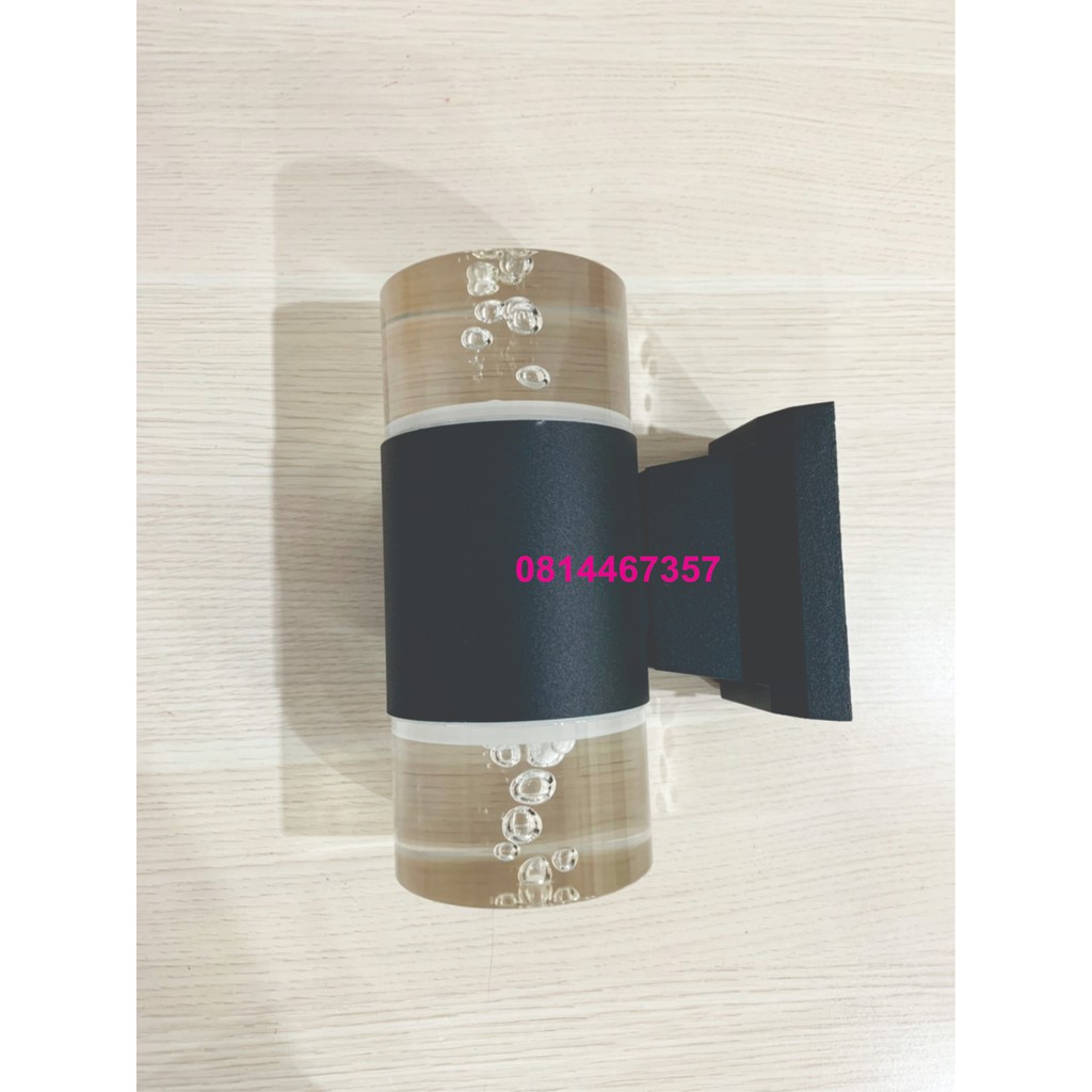 Đèn led trụ pha lê 2 đầu tự đổi màu ánh sáng phi 90 giọt nước