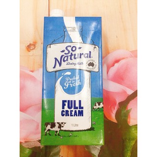 Sữa Tươi Nguyên Chất So Natural của Úc 1Lít