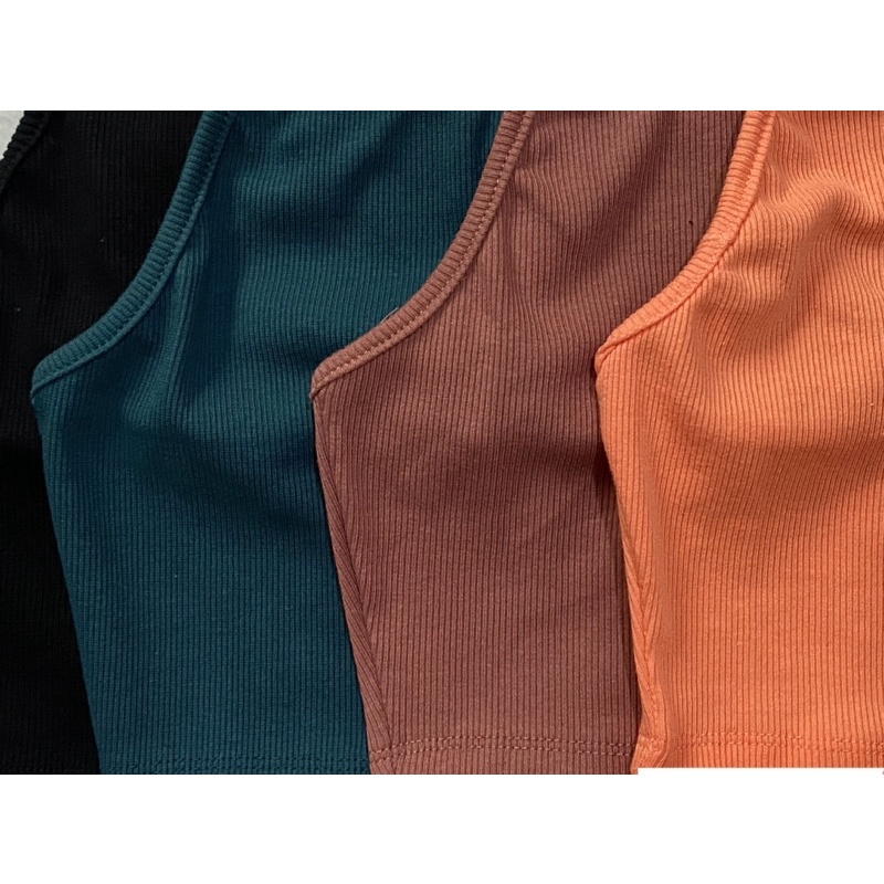 ÁO CROPTOP- áo croptop HUOL.OI_store cổ yếm cột cổ