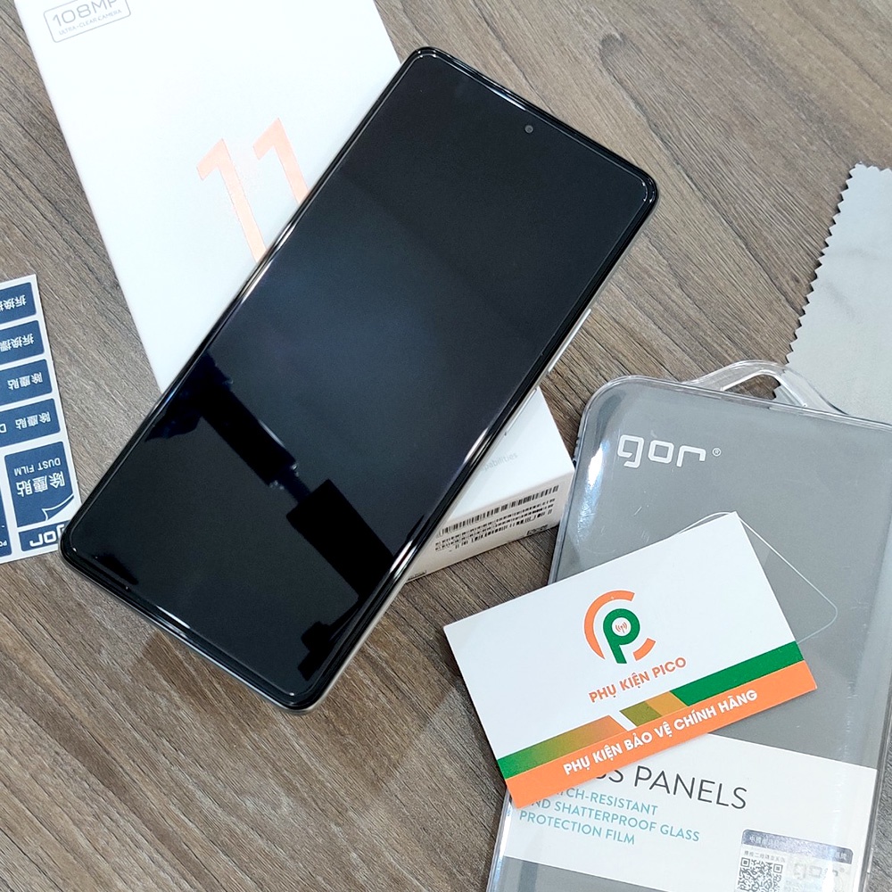 Kính cường lực Xiaomi 13 / Mi 10T Pro / Xiaomi 12T / 11T Pro / Mi 11 Lite full màn hình Gor - Dán màn hình Mi 13