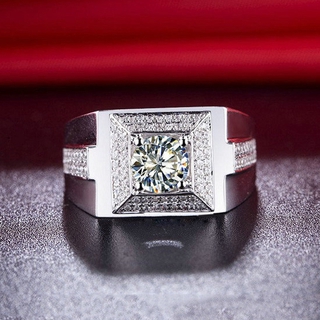 Nhẫn Cưới Mạ Bạc Đính Đá Zircon Sang Trọng