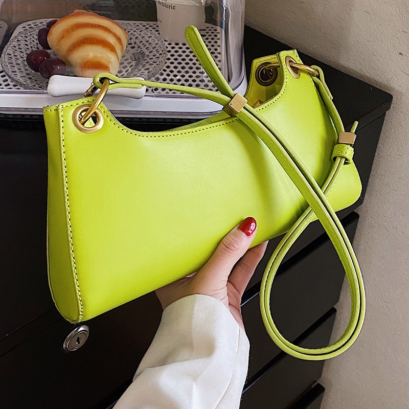 IELGY Túi Đeo Vai Thời Trang Cao Cấp Đơn Giản Dễ Phối Đồ Dành Cho Nữ