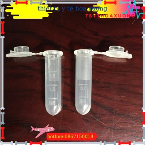 ống ependol 0,5 ml nắp liền túi 1000 cái
