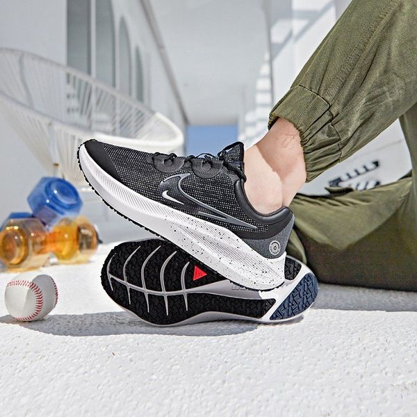 Giày thể thao nam - sneaker nam - Nike Air Winflo 8 Shield - màu đen trắng- chống nước - DC3727-001-Hàng Chính Hãng