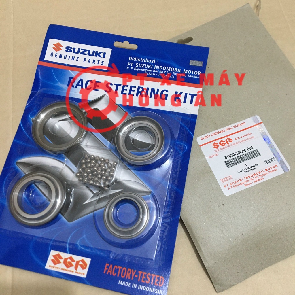 Bộ chén cổ Satria Fi, Raider Fi, GSX 150R, GSX 150S, Bandit 150 nhập khẩu chính hãng Suzuki Indonesia - PT HỒNG ÂN