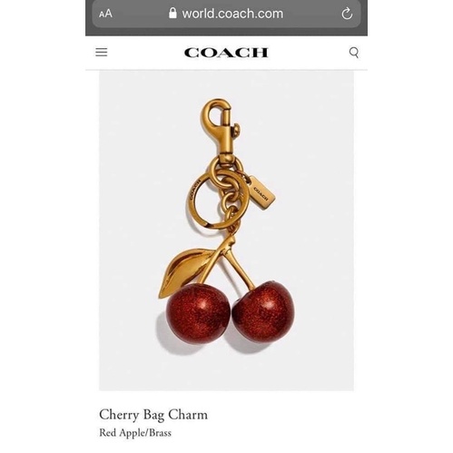 Cherry charm treo balo - túi