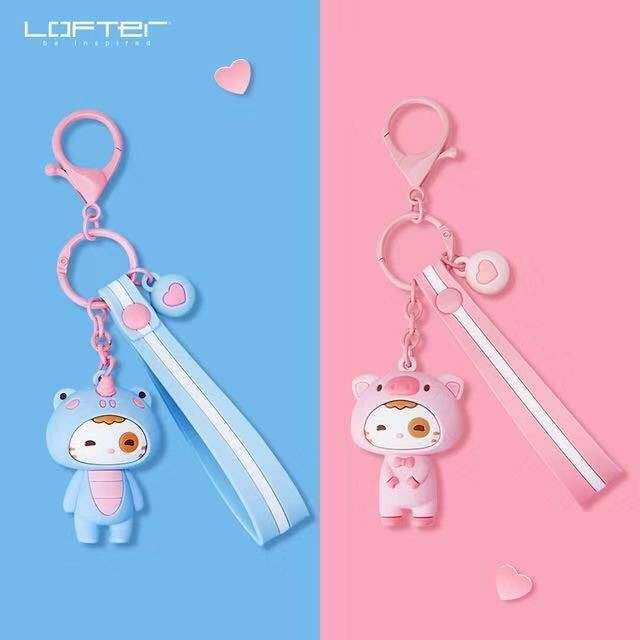 Dây đeo điện thoại hình gấu Lofter cực kỳ dễ thương