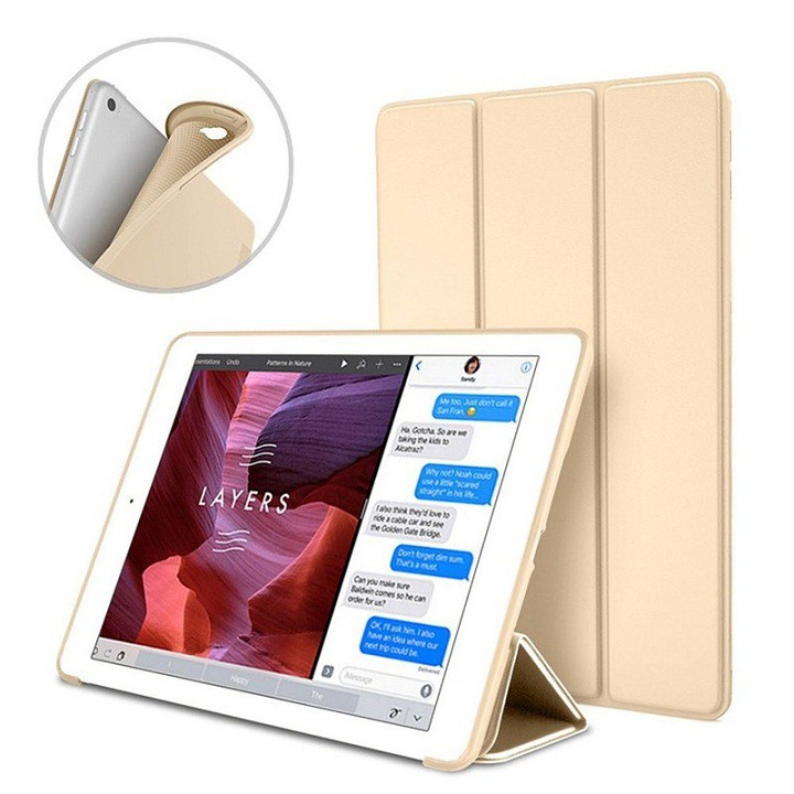 Bao da silicone dẻo PKCB - Smart cover dành cho iPad Pro 11 inch | BigBuy360 - bigbuy360.vn