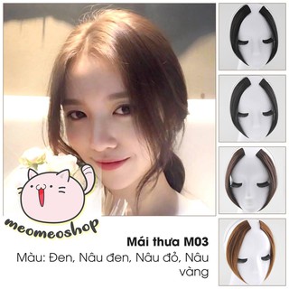 TÓC MÁI GIẢ kẸP 2 BÊN , MÁI DÀI TÀNG HÌNH
