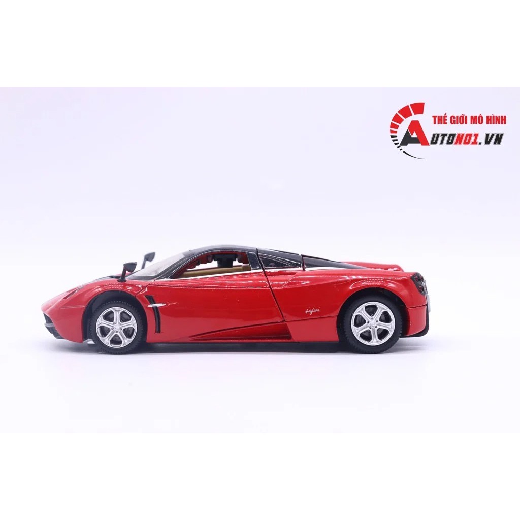 MÔ HÌNH XE PAGANI HUAYRA RED 1:32 KHÔNG HỘP ALLOY 7073