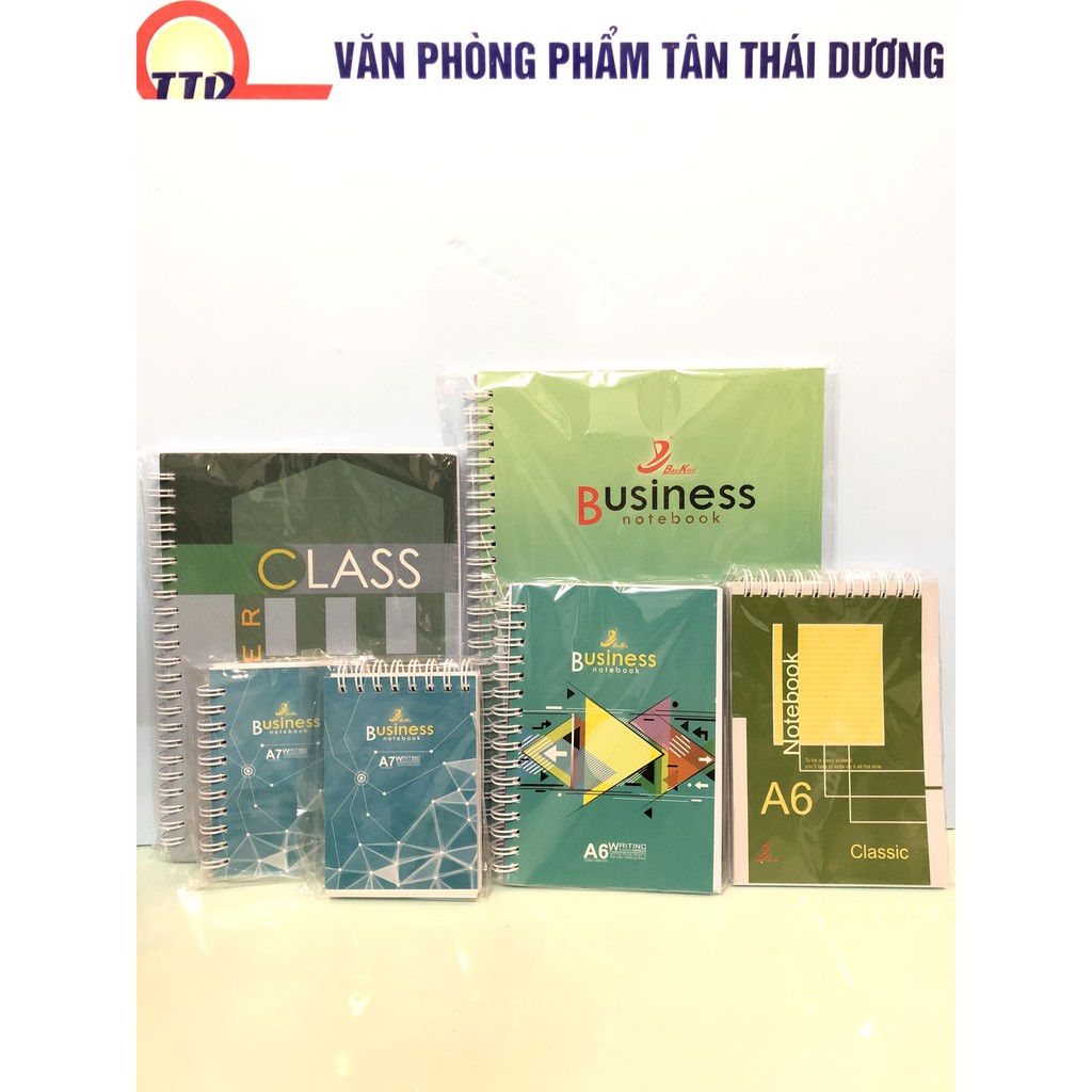 Sổ tay lò xo , nhiều kích cỡ , a5 , a4 , a6 , a7