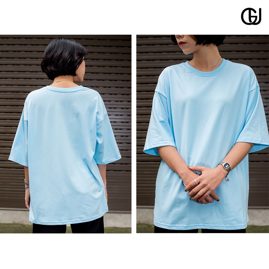 Áo Thun Tay Lỡ Form Rộng Unisex Vải Cotton 100% Mềm Mịn Mát Cho Cả Nam Nữ GUF | BigBuy360 - bigbuy360.vn