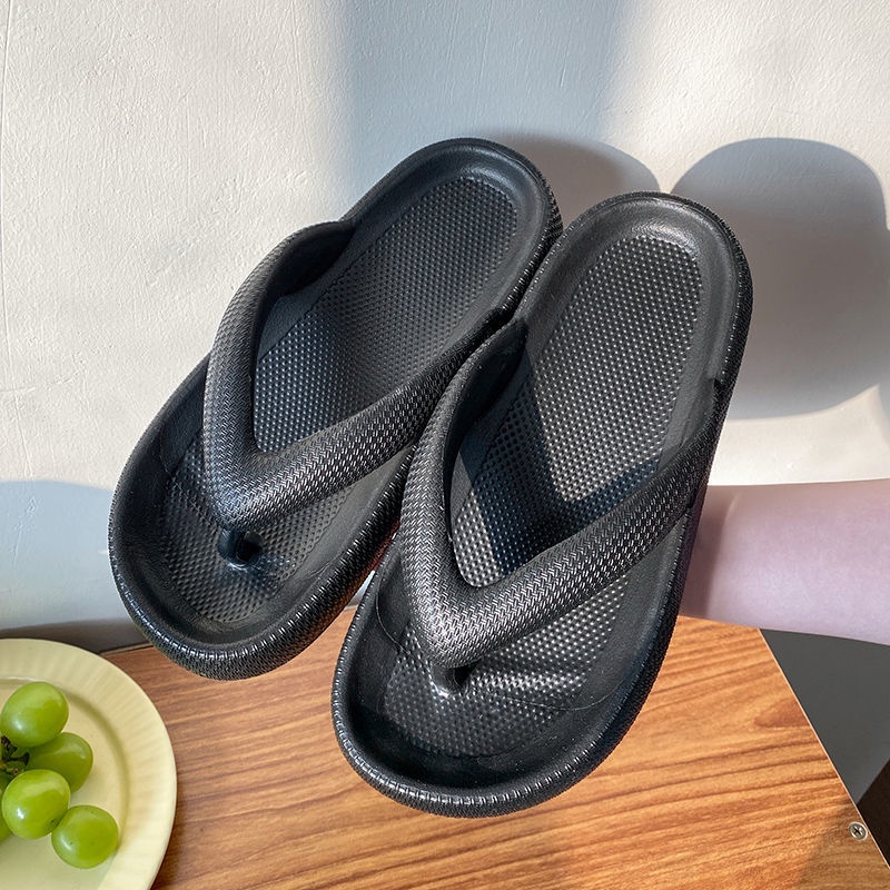 Dép Xỏ Ngón Đế Dày Mềm Mại Bằng EVA Size 36-45 Thời Trang Cho Nữ