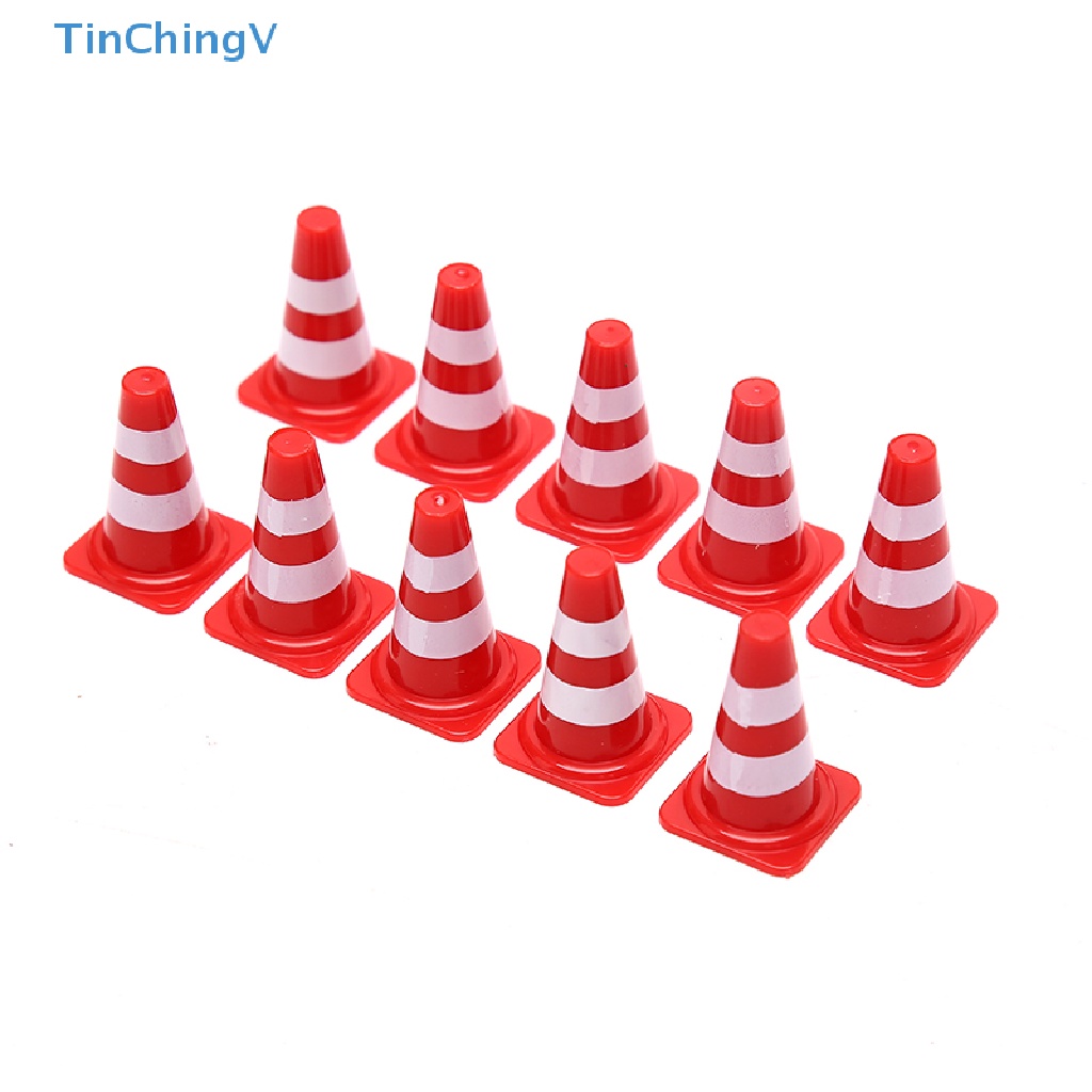 Bộ 10 Biển Báo Giao Thông Mini Bằng Nhựa