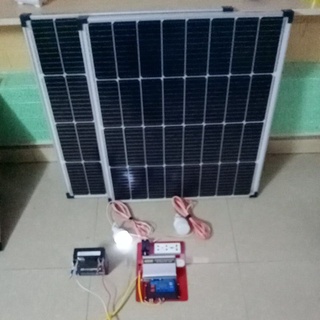 Máy phát điện năng lượng mặt trời ráp sẵn.