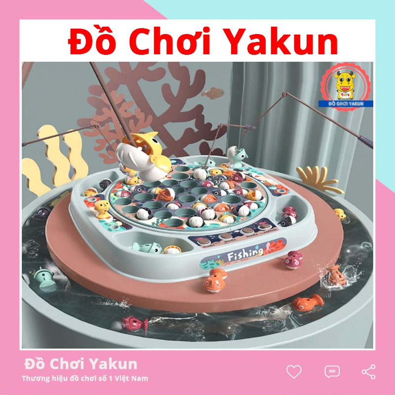 Đồ chơi câu cá cho bé phát nhạc đồ chơi thông minh giúp bé rèn luyện sự khéo léo và linh hoạt