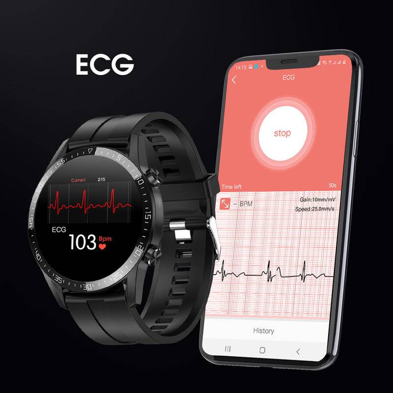 T03 Smart Watch Men ECG PPG Heart Rate Body temperature monitor IP68 Waterproof Fitness Tracker Smartwatch PK L13 T1 L7 X6 R8 T9