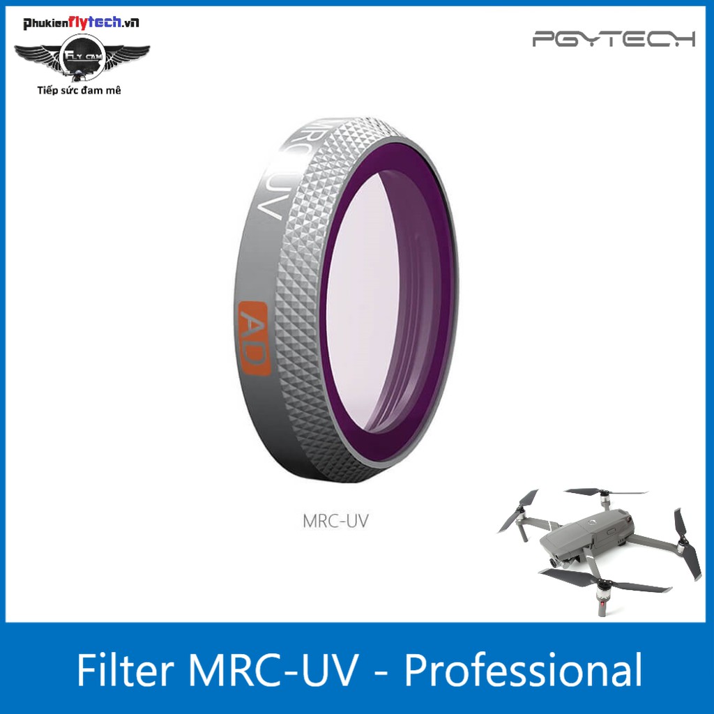 kính lọc  filter MRC-UV mavic 2 zoom – PGYTECH - phụ kiện flycam Mavic 2 zoom