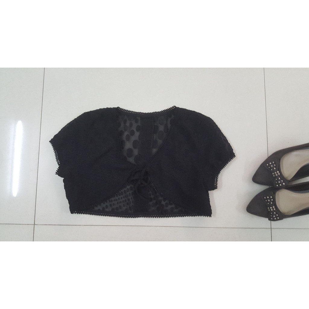 Áo khoác lửng trẻ em (voan