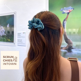 Scrunchies cột tóc vải lụa bóng - ARIEL | scrunchies.intown