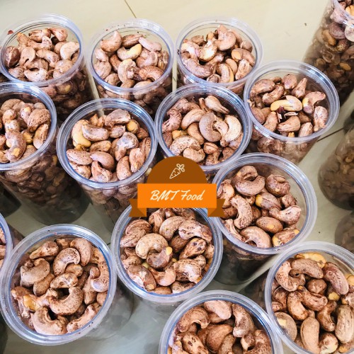 500g Hạt Điều Rang Muối Nguyên Lụa, Hạt Điều Nguyên Hạt Còn Vỏ Lụa (Loại 430 - 450 hạt/Kg) Có Giấy Phép VSANTP | BigBuy360 - bigbuy360.vn