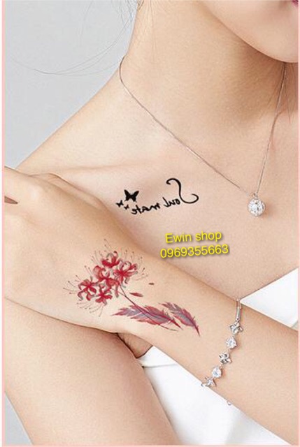 Combo 30 tấm Hình xăm dán Mini