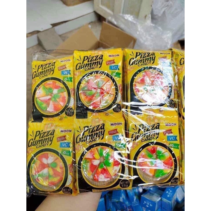 KẸO DẺO THÁI LAN VỊ TRÁI CÂY PIZZA 15G