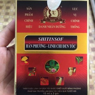 Dầu gội nhuộm tóc thảo dược Linh Chi đen tóc ( an toàn cho sức khỏe)