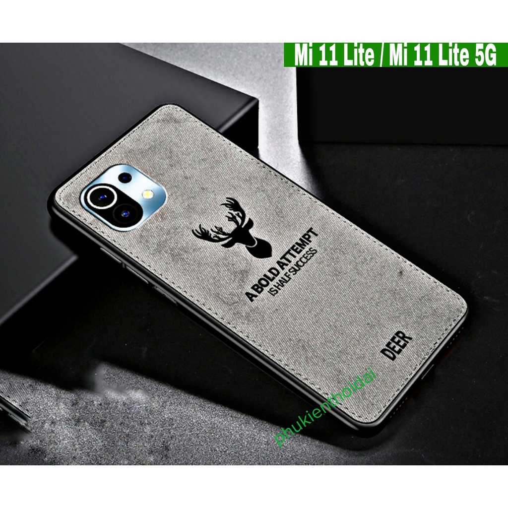 ỐP XIAOMI MI 11 LITE / 11 LITE 5G HÌNH VẢI HƯƠU 3D THỜI TRANG