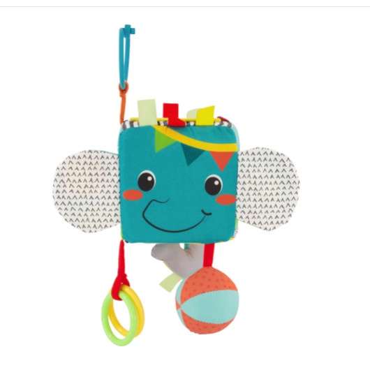 Đồ chơi khám phá Infantino Peek & Seek Sensory Discovery Cube