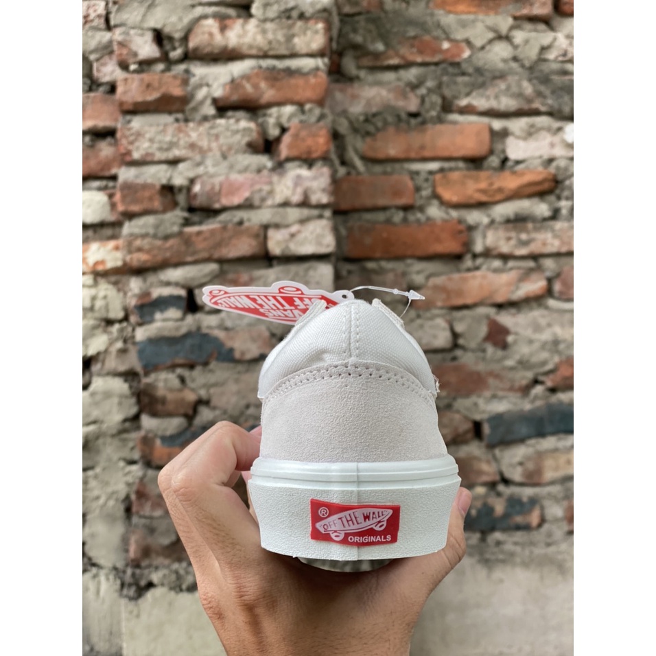 Thể Thao Nam Nữ Giày Vanss Viền Trắng - Phiên Bản Tiêu chuẩn