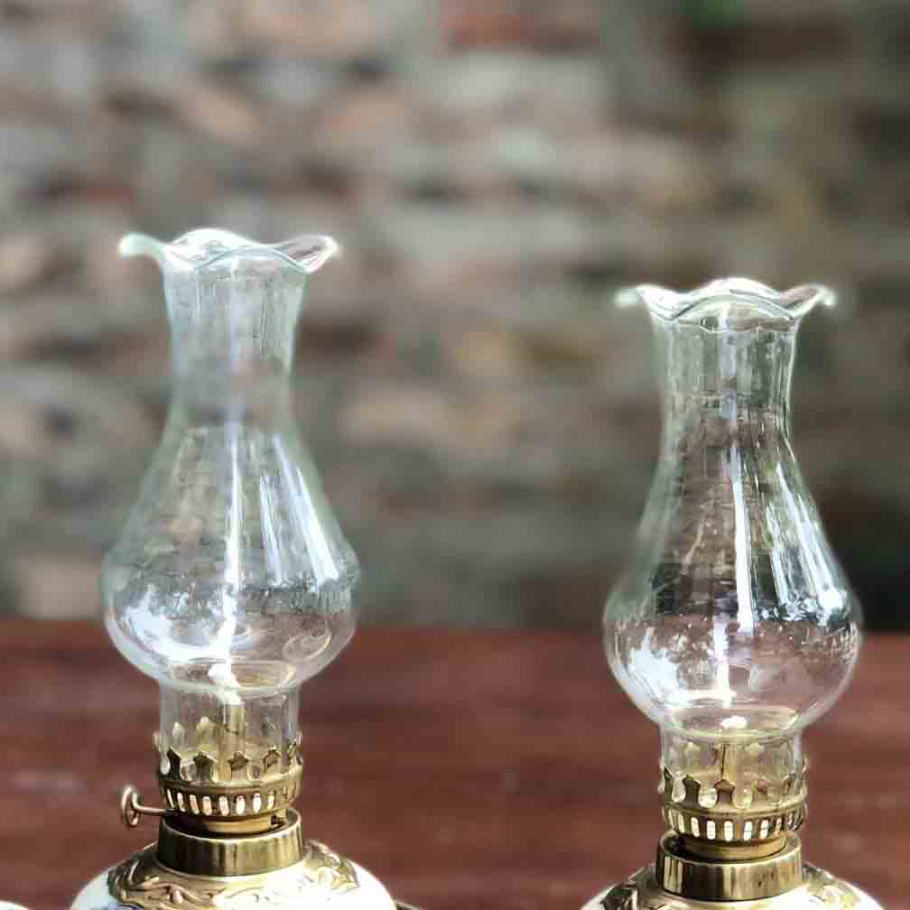 Đèn Thờ Dầu Bằng gốm sứ Men Rạn Xưởng Gốm TM Bát Tràng Bọc Đồng Dáng Đĩa