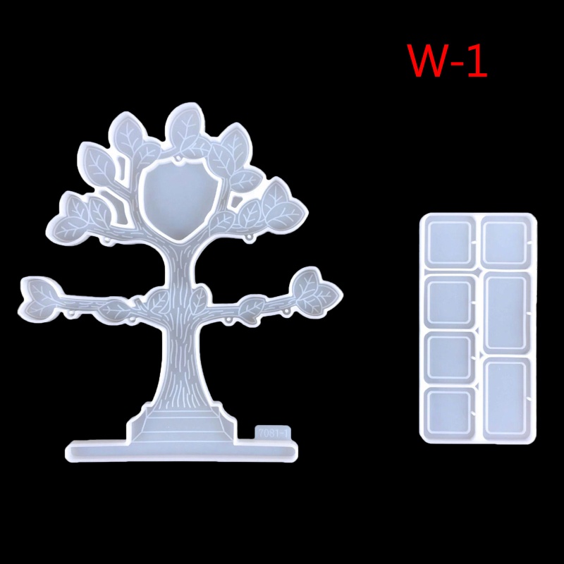 Khuôn Silicone Làm Khung Hình Treo Cây Trang Trí DIY