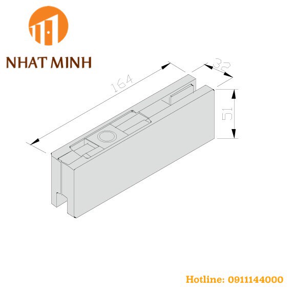 Kẹp kính trên GMT PFC-020