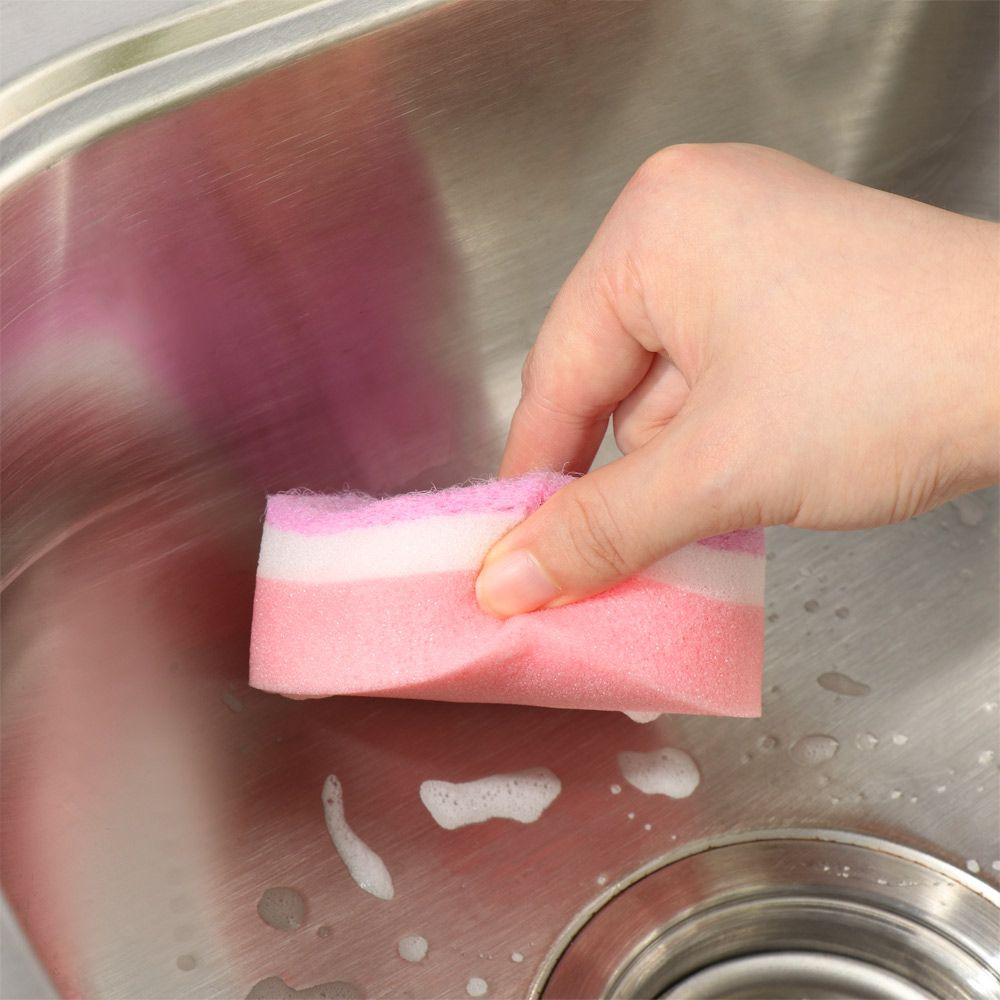 KRNY Mút Rửa Chén Hình Bông Hoa Xinh Xắn Tiện Dụng