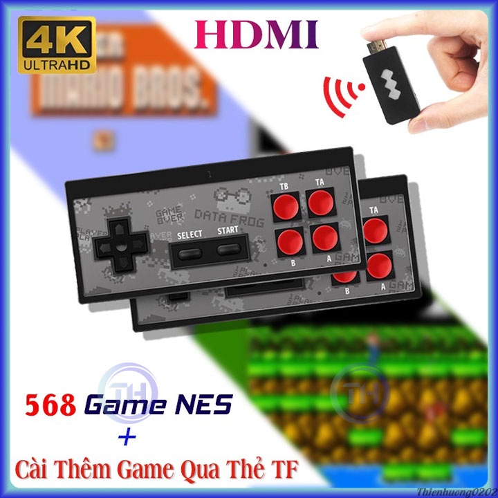 ( Kèm thẻ nhớ ) Máy chơi game cầm tay HDMI Y2 4K Tích Hợp 568 Trò Chơi, Có Thể Cài Thêm Game Qua Thẻ Nhớ