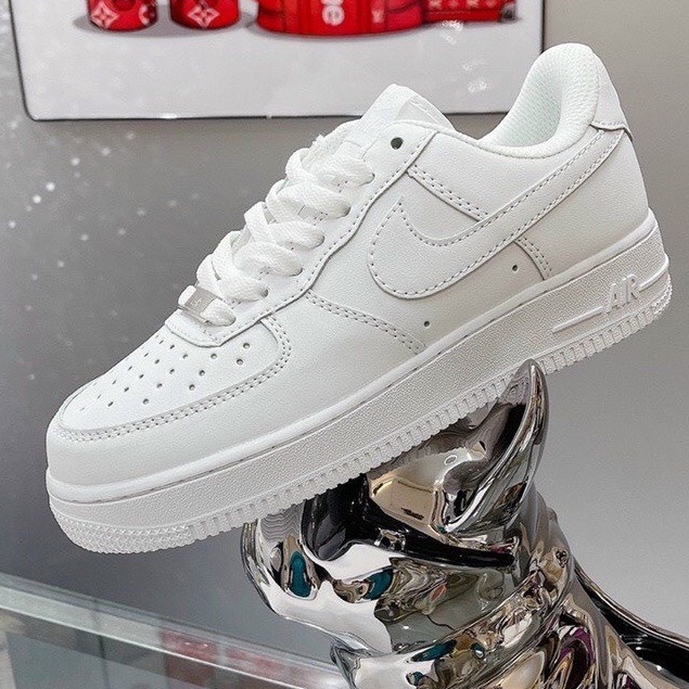 Giày_NIKE, Giày AIR FORCE 1 AF1 Trắng Hàng Cao Cấp Full Box Bill