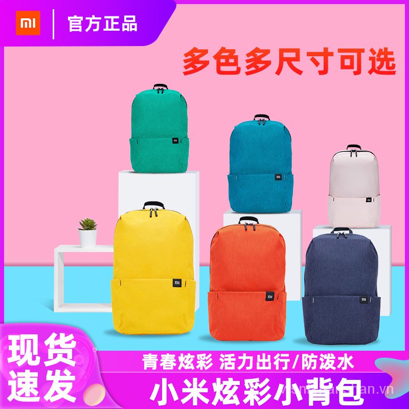 Xiaomi Ba Lô Đeo Vai Cỡ Nhỏ Siêu Nhẹ Nhiều Màu Thiết Kế Đơn Giản Cho Nam Và Nữ