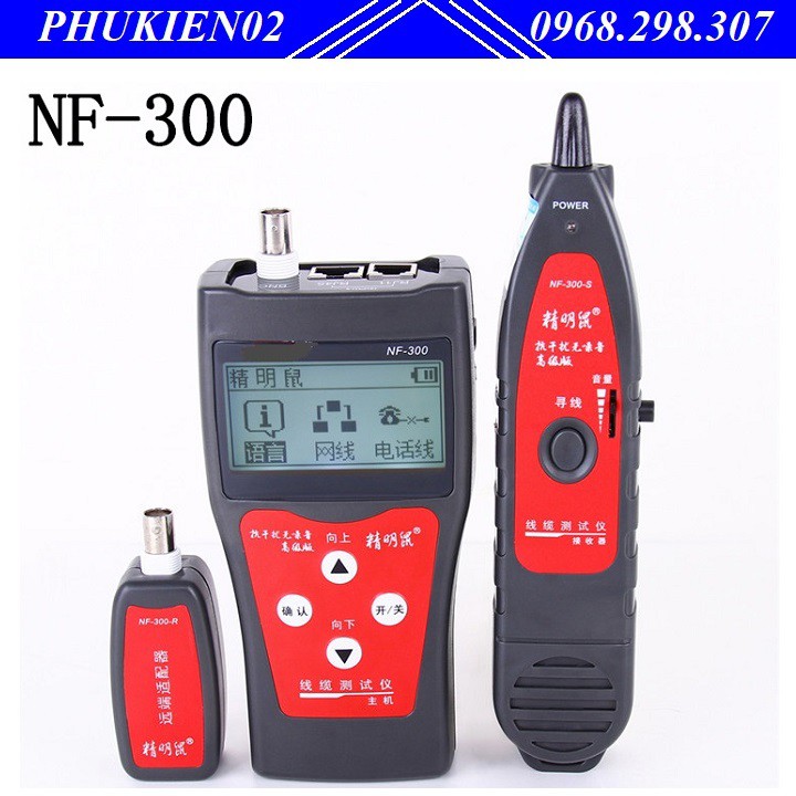 Máy test tín hiệu cáp mạng Noyafa NF-300 đa năng