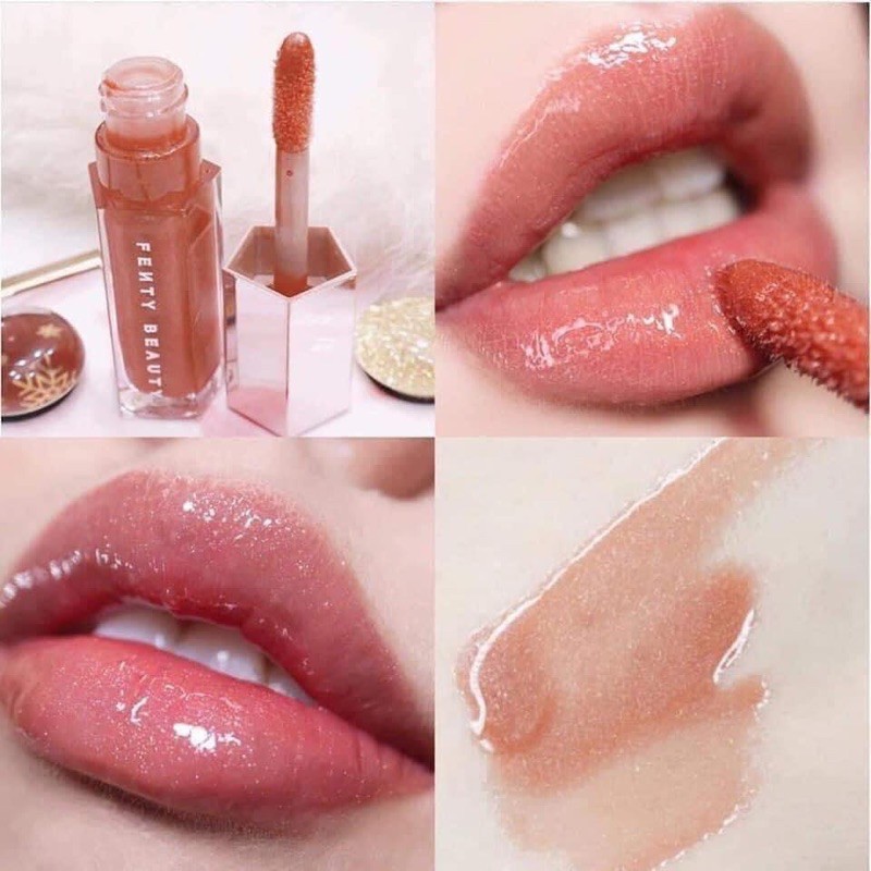 Set phấn phát sáng và son bóng fenty | BigBuy360 - bigbuy360.vn