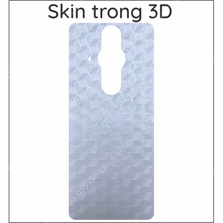 Miếng dán mặt lưng skin carbon Sony Xpreria pro 1