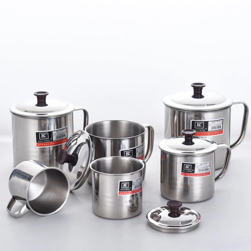 Ca Đựng Nước Inox Có Nắp, Ca Uống Nước Inox Có Nắp, Ca Nước Giữ Nhiệt Inox Tiện Lợi Dễ Dàng Vệ Sinh Siêu Bền