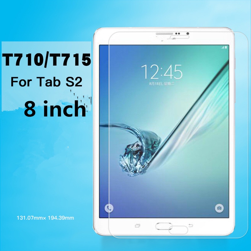 Kính Cường Lực Bảo Vệ Màn Hình Máy Tính Bảng samsung tab s2 8.0inch t710 t715 galaxy tab s2 8.0 sm-t710 sm-t715