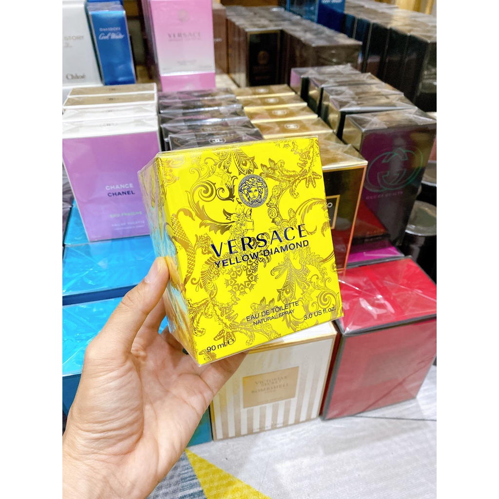 Nước Hoa Versace Nữ, Versace Eros 100ML, Bright Crystal 90ML, Nước Hoa Versace Chính Hãng